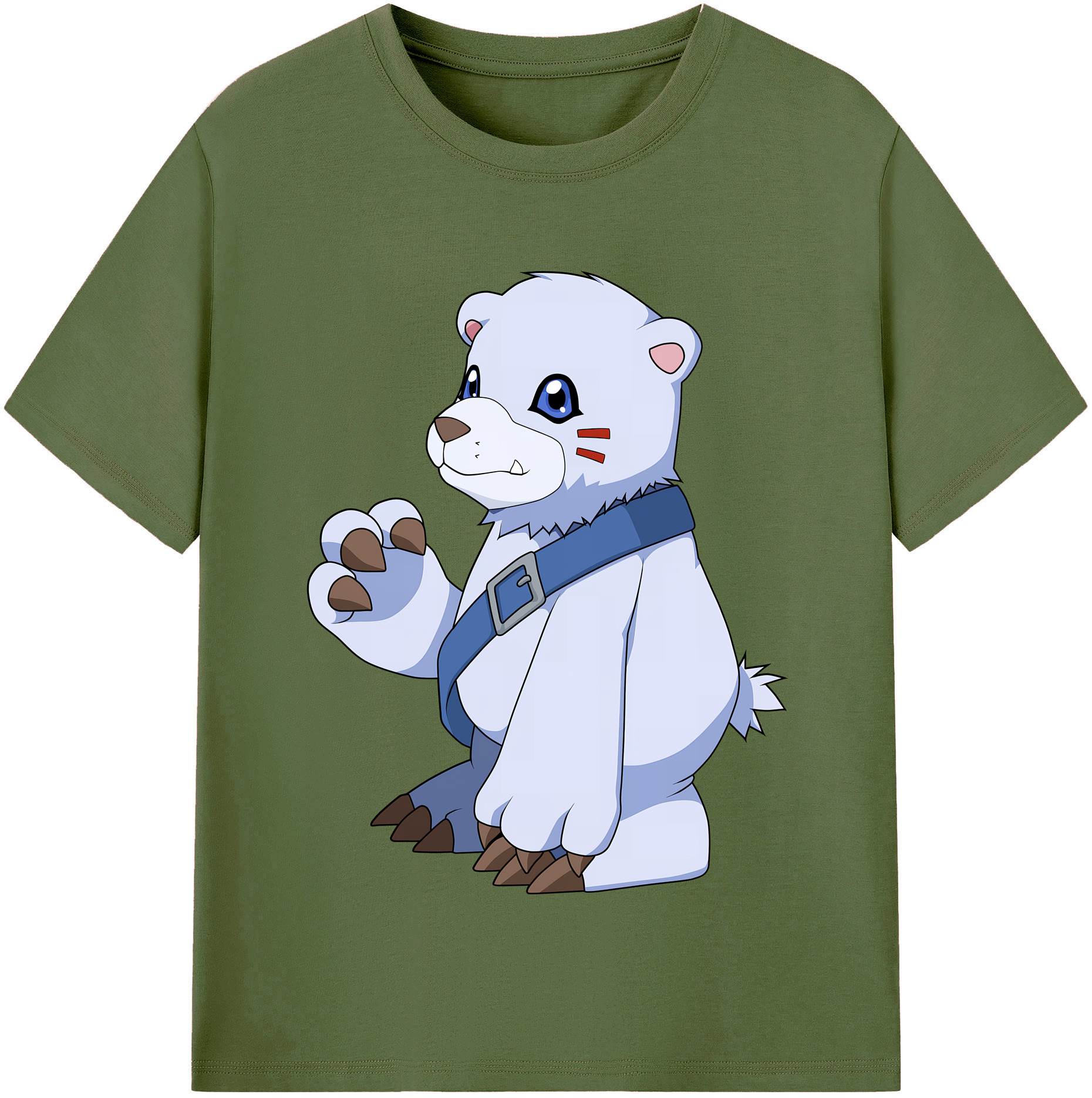 （画像用） Digimon デジタルモンスター/デジモン 綿100％半袖Tシャツ（フロントプリント）